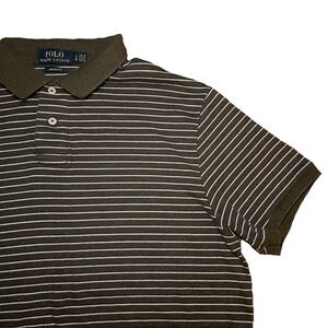 Polo by Ralph Lauren Men's Black Striped Shirt